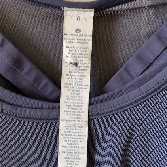 Lululemon Fast As Light 2 - in - 1 Tank - Picture 5 of 8